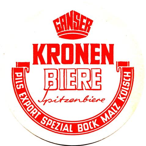 leverkusen lev-nw ganser kronen 1a (rund215-spitzenbiere-rot) 